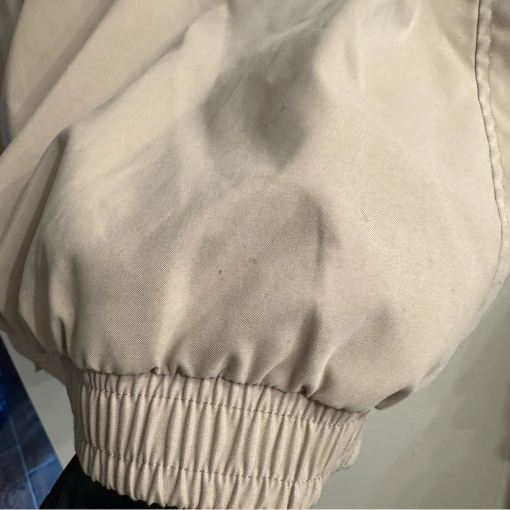 Polo Ralph Lauren Men's Cream Tan Zip Up Sport Coat Jacket Size XXL